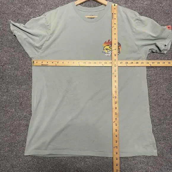 Sullen Art Collective Lost In Paradise Graphic Tee X-Large Skeleton - Picture 8 of 8